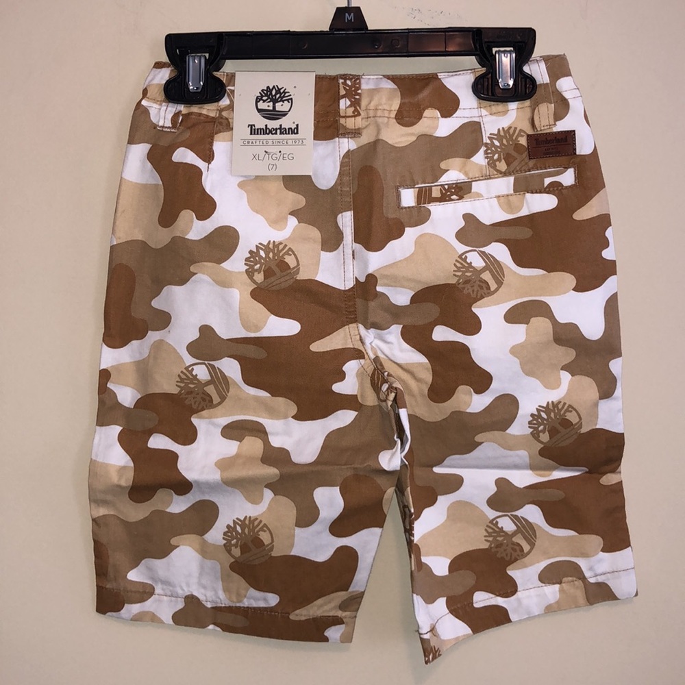 Timberland Camo print Utility Shorts - Picture 3 of 4